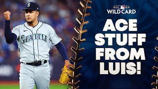 STELLAR PERFORMANCE! Luis Castillo throws absolute gem as Mariners take Game 1 of AL Wild Card!