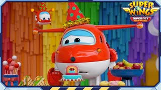 [SUPERWINGS7] Jett's Birthday Party | Superwings Superpet Adventures | S7 EP21 | Super Wings