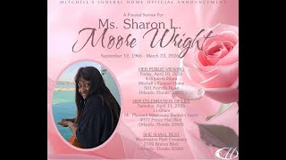 Sharon L. Moore Wright (Celebration Of Life)