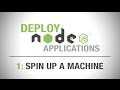 How to deploy node.js applications #1 - spin up a server