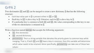 Python week-7 GrPA (Graded Programming Assignment)