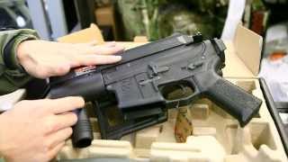 Ares AMOEBA M4 Tactical Pistol AEG w/ folding stock (AM002, BK)