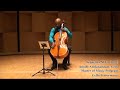 selections from luciano berio remembered cello