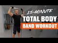 Get in Shape Anywhere |15-Minute Total Body Resistance Band Workout