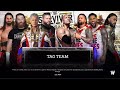 WWE Survivor Series War Games - 8 Man Tag Team Match - The Bloodline