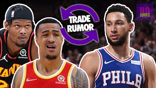 NBA Trade Rumors | Should Hawks Trade John Collins & Cam Reddish For Ben Simmons?