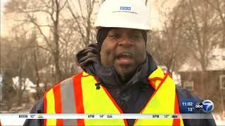 Broken hydrant floods Roseland