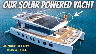 What it's like to LIVE on a solar powered boat! (week 1)