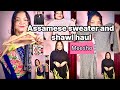 Assamese sweater and shawl haul🌸ll meesho haul ll winter haul meesho 🌺ll