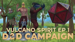 Dungeon Full Dive Gameplay - D\u0026D Campaign  |  The Vulcano Spirit (Full Dive Mode)