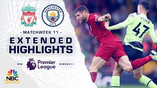 Liverpool v. Manchester City | PREMIER LEAGUE HIGHLIGHTS | 10/16/2022 | NBC Sports