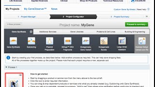 GeneArt Large Order Assistant
