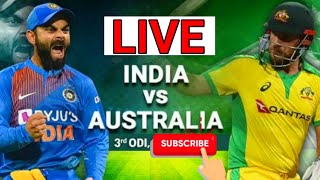India Vs Australia 3rd Odi 2020 | Ind Vs Aus scorecard