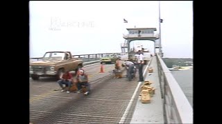 WAVY Archive: 1982 Coleman Bridge Repair