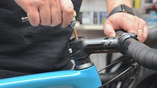 ロードバイクのステムをガタなく確実に締めつける方法