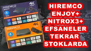 Efsane Android Box Hiremco + Serisi Tekrar Stoklarda... Böyle Cihazlar Bir Daha Zor Gelir...