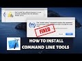 How to install Command Line Tools for Xcode without Installing Xcode