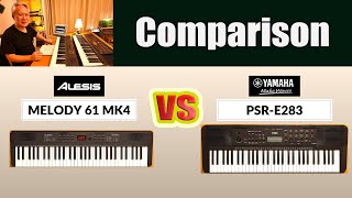 【どちらを選ぶ？】比較！ALESIS”MELODY61 MK4” vs YAMAHA\