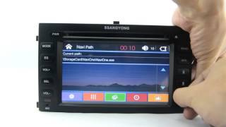 Ssangyong Rexton DVD Player, Ssangyong Rexton Navigation System, Ssangyong Rexton GPS DVD