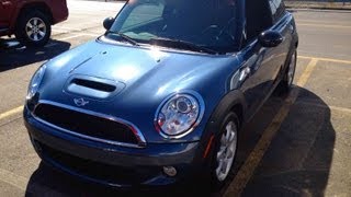 2009 Mini Cooper S 6MT Start Up, Quick Tour, \u0026 Rev With Exhaust View - 32K