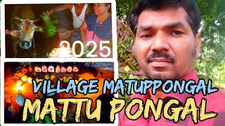 #கிராமத்தில் மாட்டுப்பொங்கல்  #village mattupongal