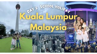 Niki KL Tower 412m 🚶🏻‍♂️‍➡️🚶🏻‍♀️‍➡️Bejalai Kaki Musin Bandar KL Travel Vlog