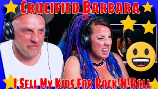 Crucified Barbara - I Sell My Kids For Rock'N'Roll (2 of 3) THE WOLF HUNTERZ REACTIONS