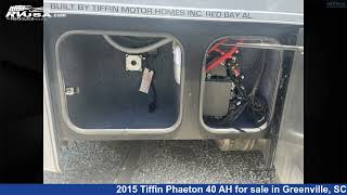 Remarkable 2015 Tiffin Phaeton 40 AH Class A RV For Sale in Greenville, SC | RVUSA.com