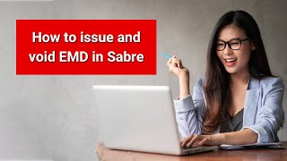How to issue and void EMD in Sabre