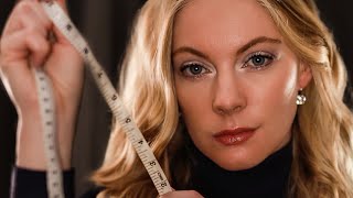 ASMR Getting UP CLOSE & Measuring Your Face 📏 Ear to Ear, Face Exam, Inspection