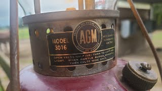 American Gas Machine - AGM Model 3016 First Light with Troubled shooting.