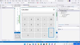 How to Create Simple C# Desktop Application? How to Design The Application in Visual Studio