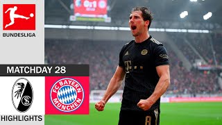 Freiburg vs Bayern Munich 1-4 Highlights | Bundesliga 21/22