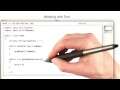 Working with Text - Intro to Java Programming