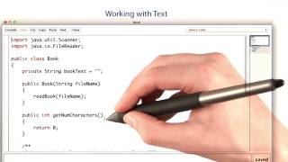 Working with Text - Intro to Java Programming