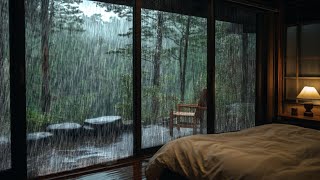 Cozy Rain Sounds Indoors | A Warm \u0026 Peaceful Night