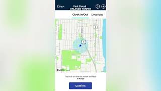How to clock in/out using the HHA app (signature required)—ENGLISH