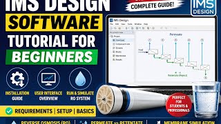 Learn IMS Design Software in 10 Minutes | RO, UF & Membrane Simulation Basics