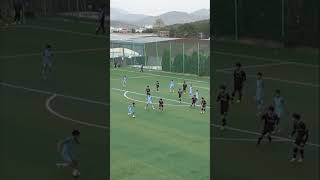 2024 경남 중등 주말리그…황당한 골!… /an absurd goal!/荒唐無稽なゴール! #youth#football#soccer#goal#유소년#골#고성fc#u15#한승민tv