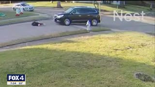 12 year old girl hit by a car... driver backs up and drives away