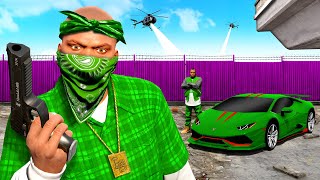 I Spent 24 HOURS in a GANG in GTA 5!