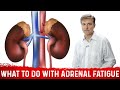 What To Do If You Have Adrenal Fatigue – Dr. Berg Shows Adrenal Fatigue Exercise