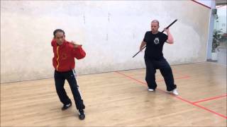 Learning Choy Lay Fut 6.5 Staff with Sifu Wong Shun Man