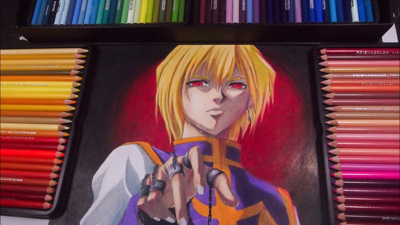 Speed Draw Kurapika Hunter X Hunter Youtube