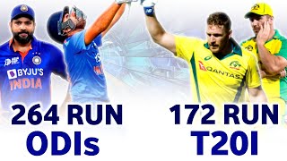 Double Century in ODI Cricket and Century in T20 Cricket | Rohit Sharma | Cricket | #cricket #shorts