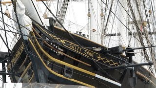 Cutty Sark Clipper Sailing Ship Greenwich London England - 2018