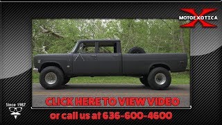 1972 International 1210 Crew Cab 4x4 (SOLD)