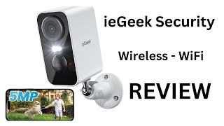 Get 24/7 Protection with ieGeek Wireless Security Cameras