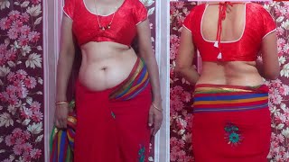 2 ನಿಮಿಷದಲ್ಲಿ ಸಿರೆ ಉಡುವ ವಿಧಾನ | saree draping tricks in 2 minutes #saree