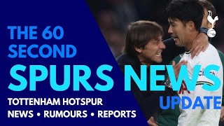 THE 60 SECOND SPURS NEWS UPDATE: Son 손흥민 "I Feel Responsible!", Kulusevski on Conte, Emerson Surgery